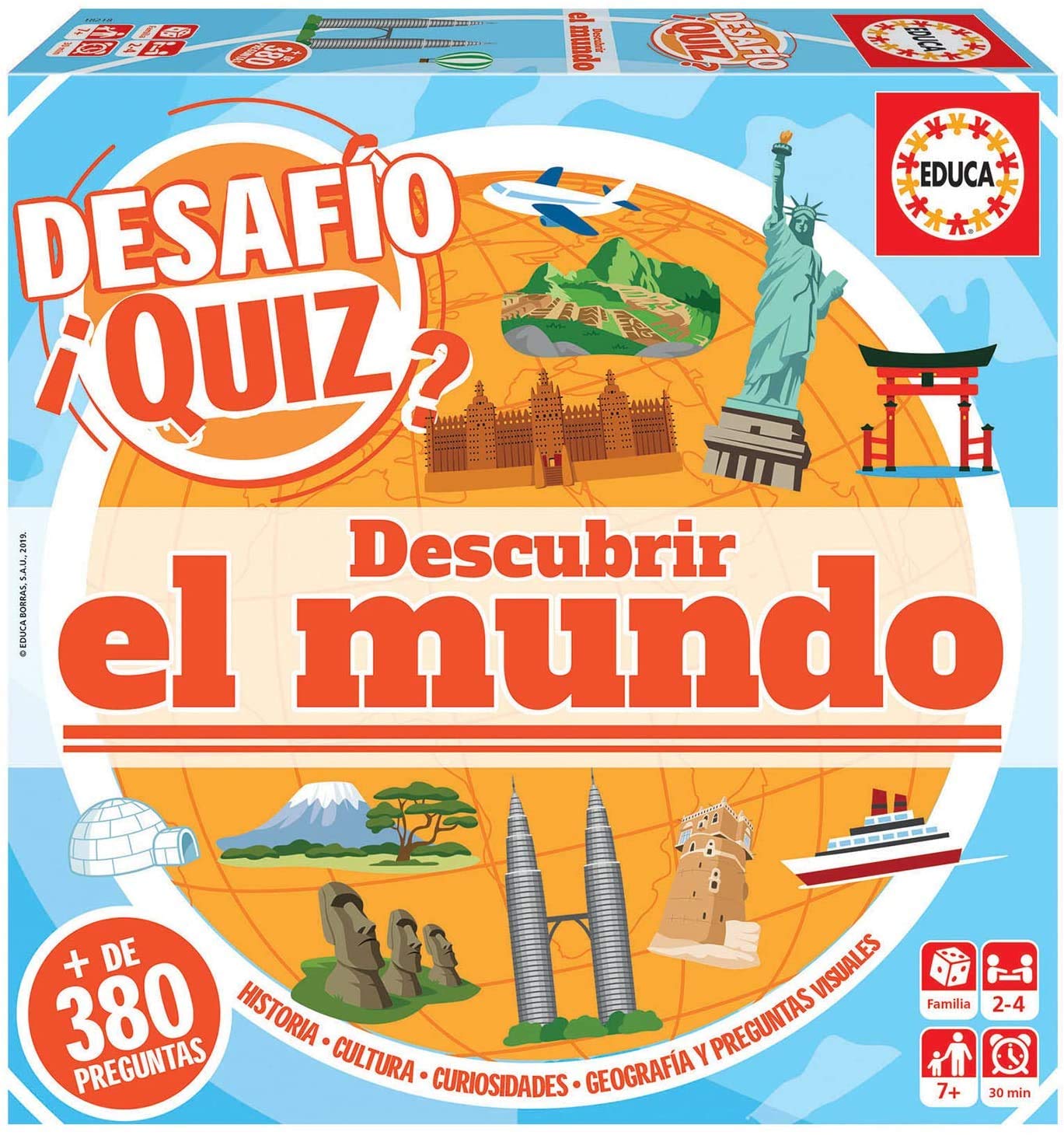 DESAFÍO QUIZ DESCUBRE EL MUNDO